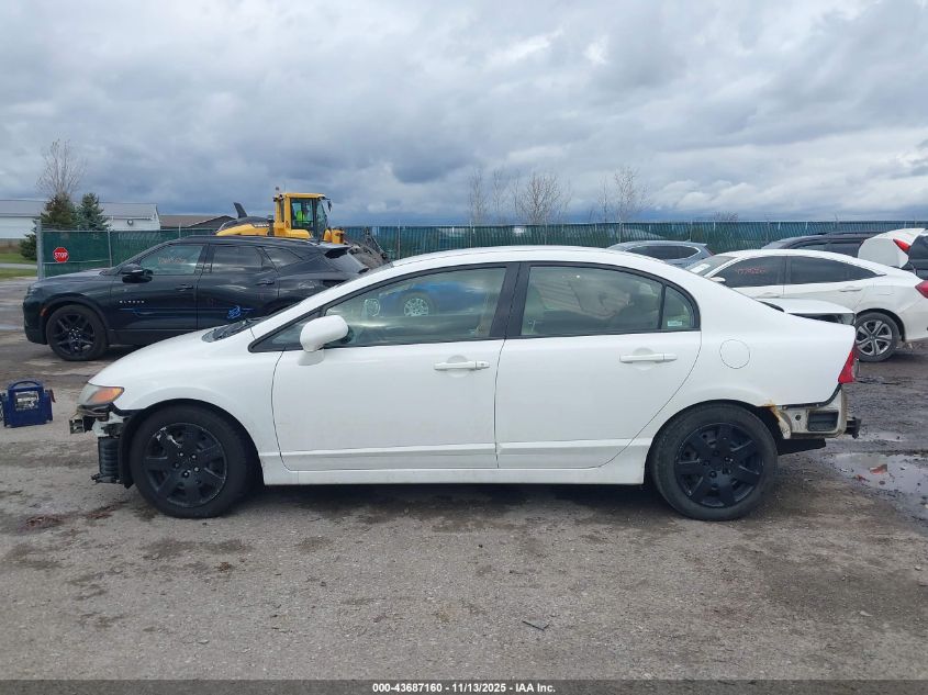 2008 Honda Civic Lx VIN: 2HGFA16528H516966 Lot: 43687160