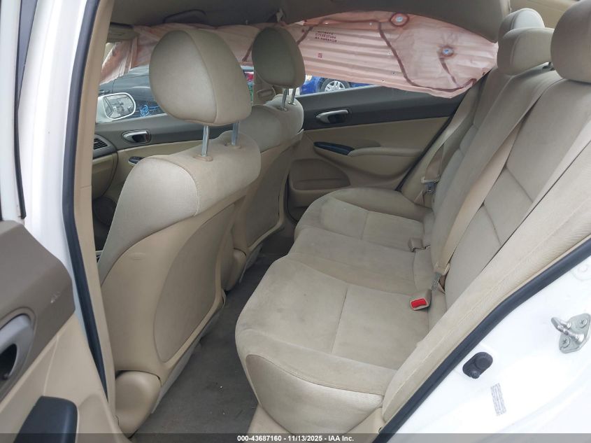 2008 Honda Civic Lx VIN: 2HGFA16528H516966 Lot: 43687160