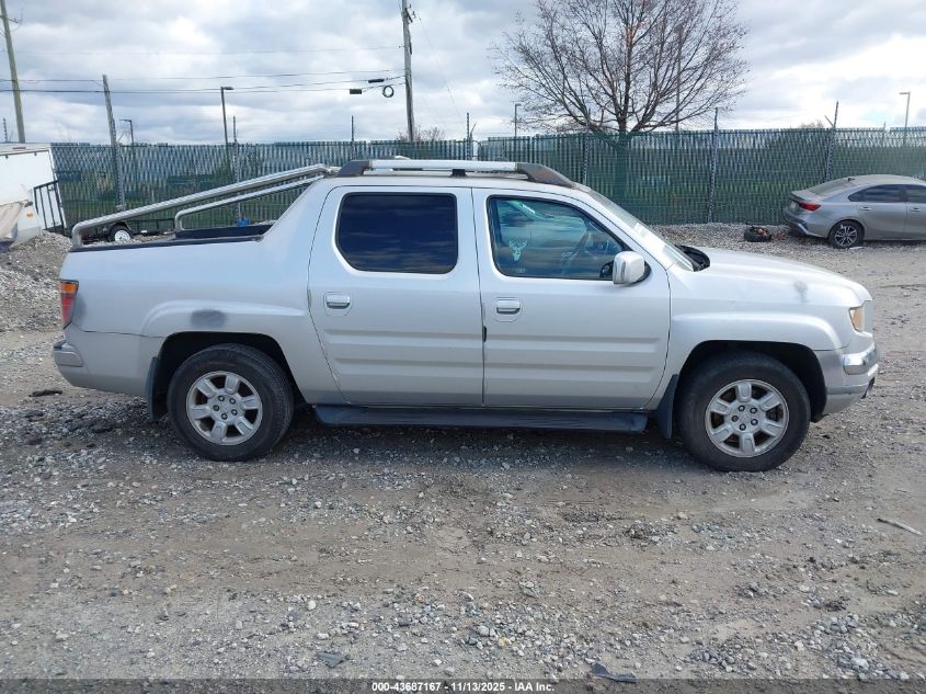 2006 Honda Ridgeline Rtl VIN: 2HJYK16566H512058 Lot: 43687167