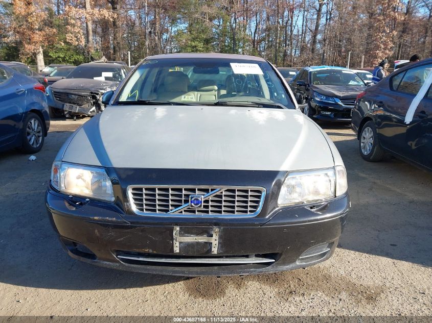 2004 Volvo S80 2.5T VIN: YV1TS59H441378815 Lot: 43687168