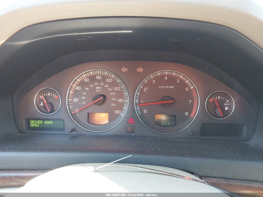 2004 Volvo S80 2.5T VIN: YV1TS59H441378815 Lot: 43687168