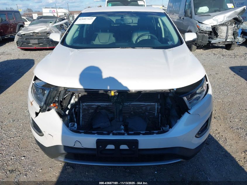 2017 Ford Edge Titanium VIN: 2FMPK4K86HBB02721 Lot: 43687169