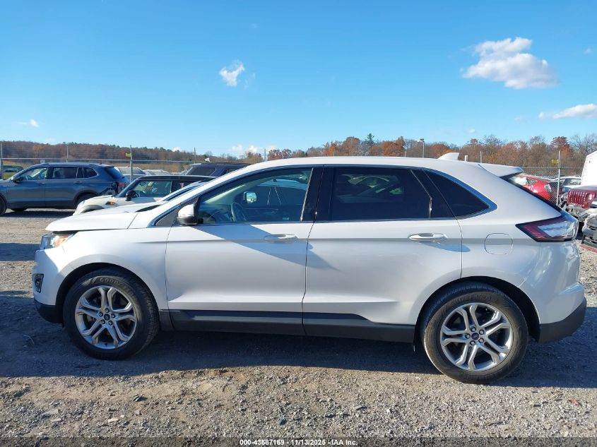 2017 Ford Edge Titanium VIN: 2FMPK4K86HBB02721 Lot: 43687169