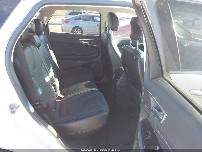 2017 Ford Edge Titanium VIN: 2FMPK4K86HBB02721 Lot: 43687169