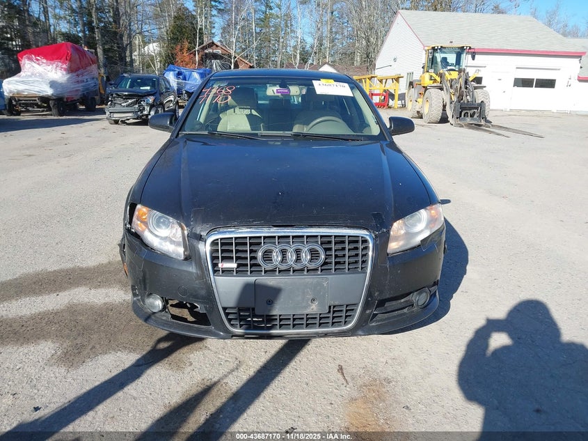 2008 Audi A4 3.2 VIN: WAUAH78E98A146745 Lot: 43687170