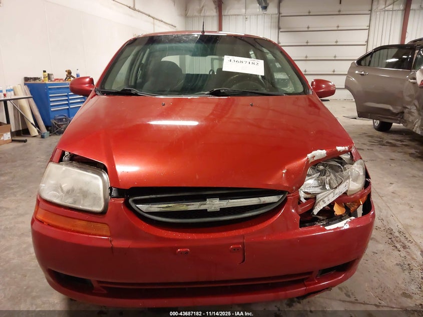 2008 Chevrolet Aveo 5 Ls VIN: KL1TD66658B192734 Lot: 43687182