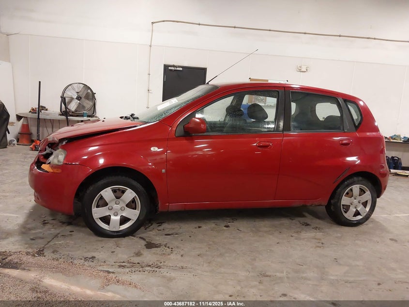 2008 Chevrolet Aveo 5 Ls VIN: KL1TD66658B192734 Lot: 43687182