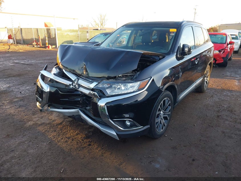 2016 Mitsubishi Outlander Sel VIN: JA4AD3A32GZ059151 Lot: 43687208