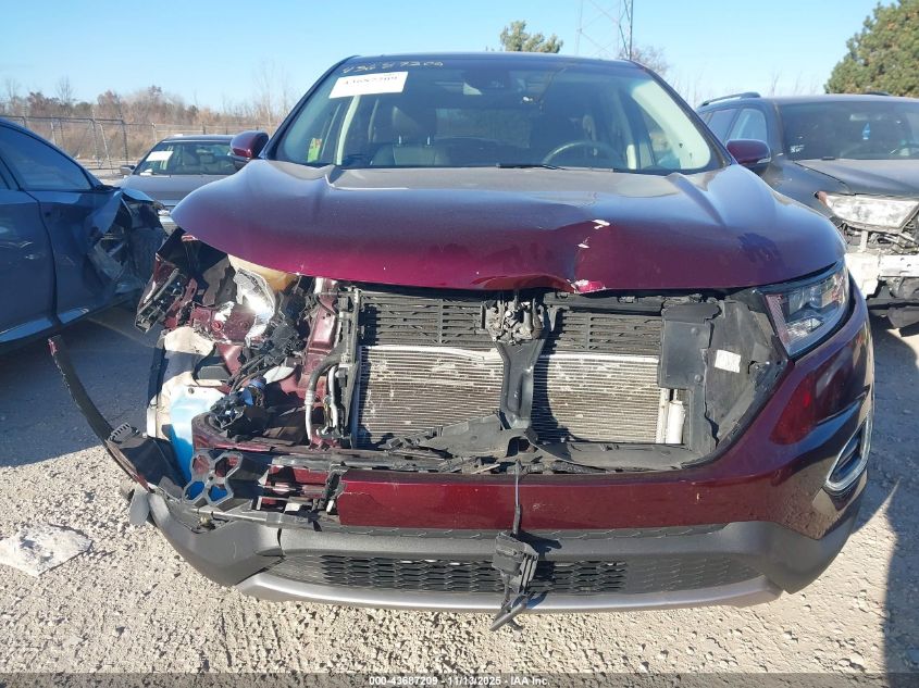 2018 Ford Edge Titanium VIN: 2FMPK4K81JBC62883 Lot: 43687209