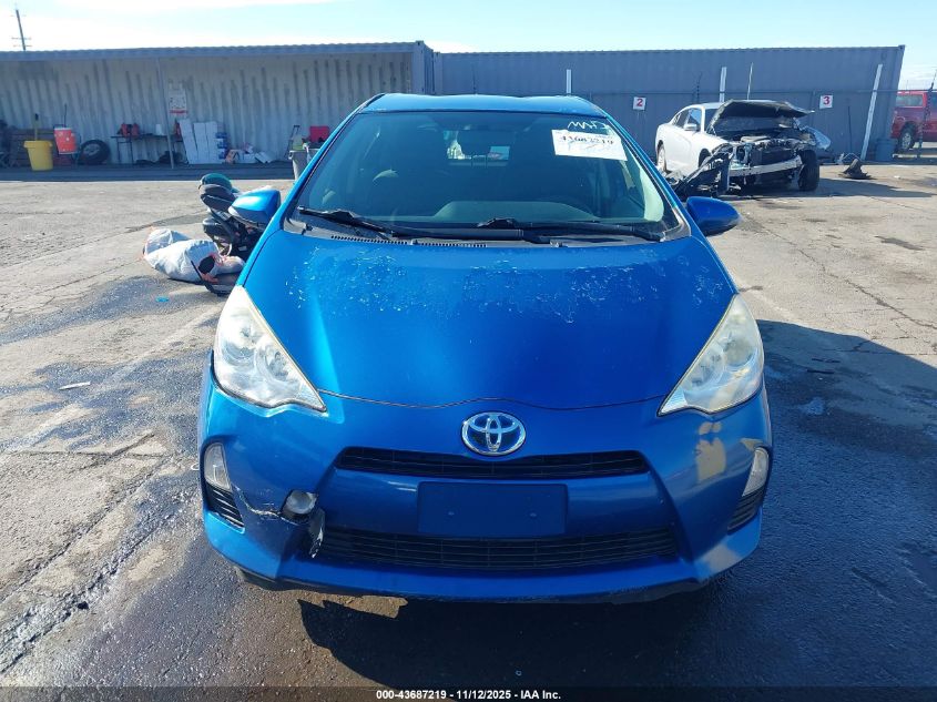 2014 Toyota Prius C Three VIN: JTDKDTB39E1063864 Lot: 43687219