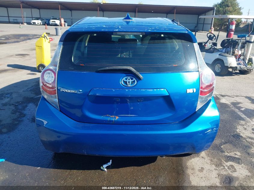2014 Toyota Prius C Three VIN: JTDKDTB39E1063864 Lot: 43687219