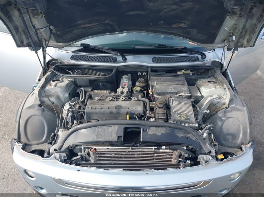 2005 Mini Cooper VIN: WMWRC33405TJ64804 Lot: 43687226