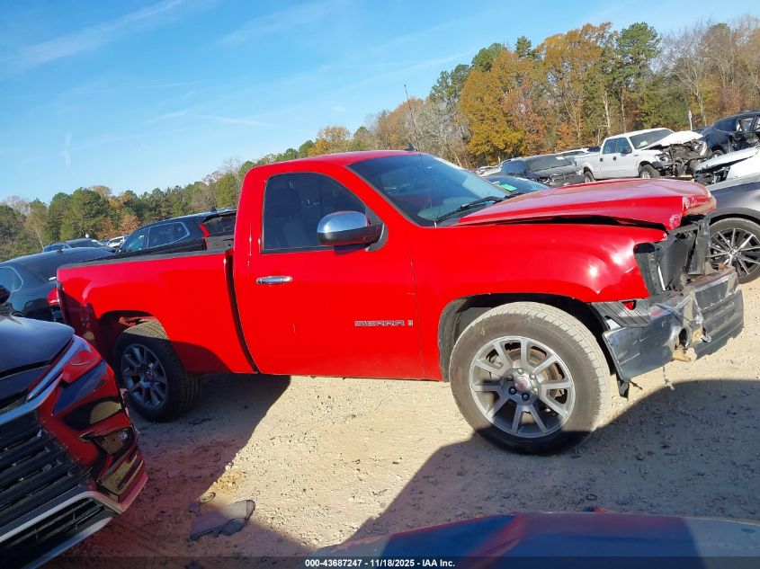 2008 GMC Sierra 1500 Work Truck VIN: 1GTEK14C48Z146015 Lot: 43687247