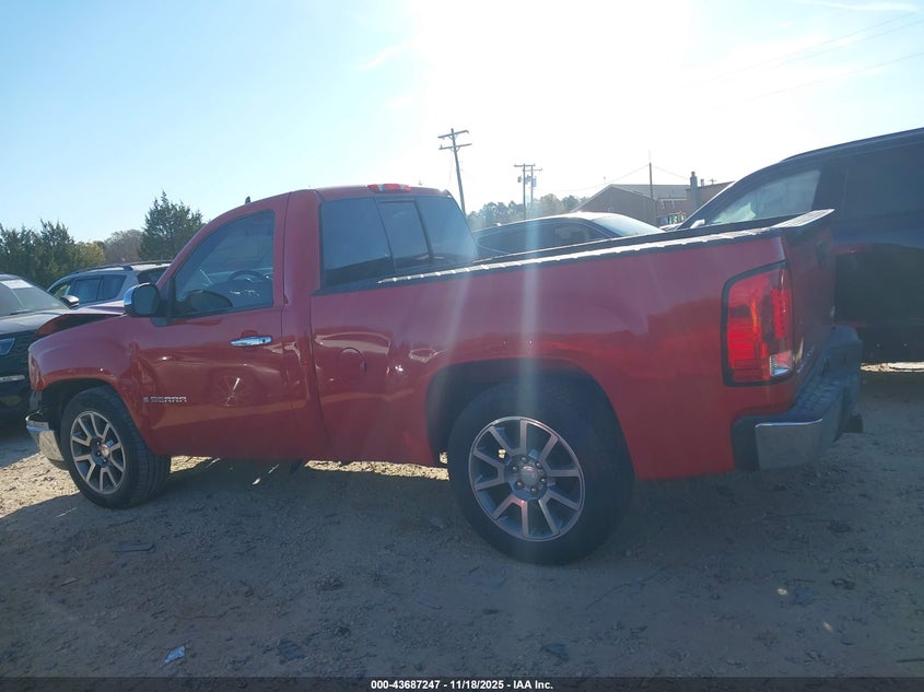 2008 GMC Sierra 1500 Work Truck VIN: 1GTEK14C48Z146015 Lot: 43687247