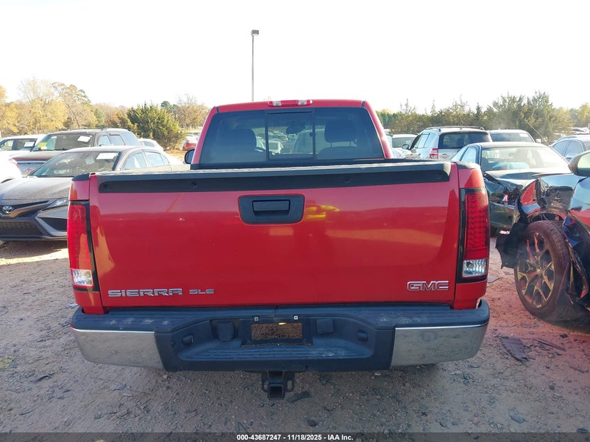 2008 GMC Sierra 1500 Work Truck VIN: 1GTEK14C48Z146015 Lot: 43687247