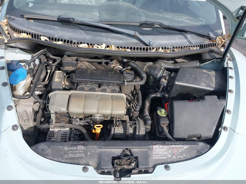 2004 Volkswagen New Beetle Gls VIN: 3VWCM31Y34M317536 Lot: 43687251