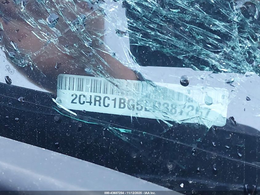 2014 Chrysler Town & Country Touring VIN: 2C4RC1BG5ER387267 Lot: 43687254