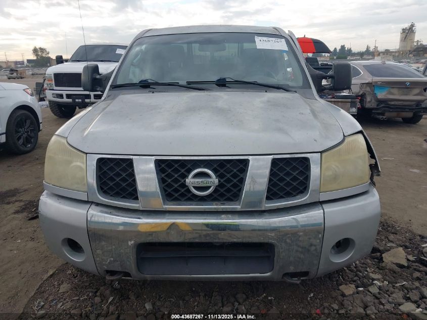2006 Nissan Titan Se VIN: 1N6AA07AX6N540772 Lot: 43687267