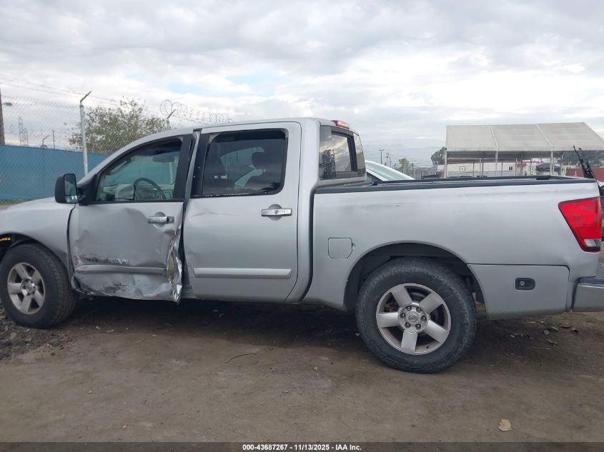 2006 Nissan Titan Se VIN: 1N6AA07AX6N540772 Lot: 43687267