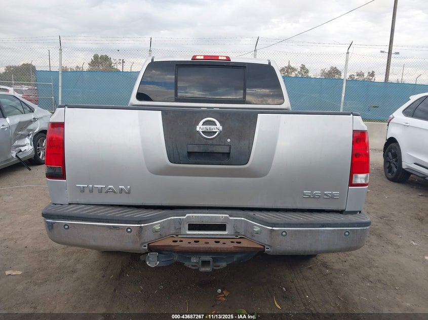 2006 Nissan Titan Se VIN: 1N6AA07AX6N540772 Lot: 43687267