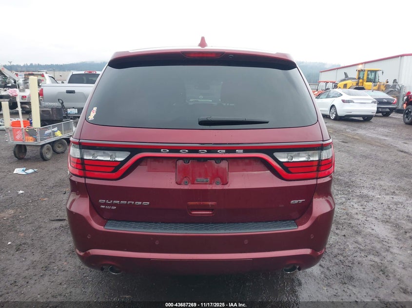 2017 Dodge Durango Gt Awd VIN: 1C4RDJDG9HC828051 Lot: 43687269