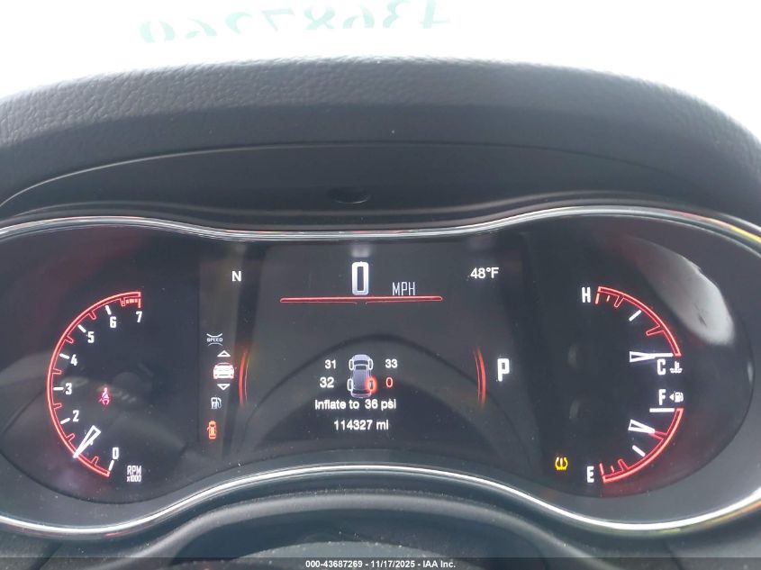 2017 Dodge Durango Gt Awd VIN: 1C4RDJDG9HC828051 Lot: 43687269