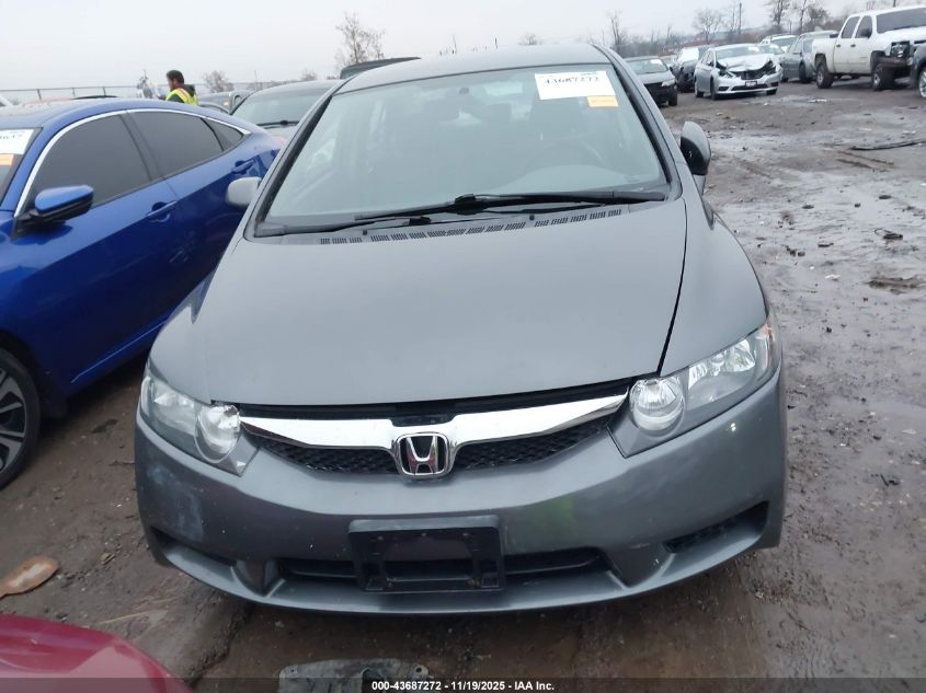 2009 Honda Civic Lx VIN: 2HGFA16539H350135 Lot: 43687272