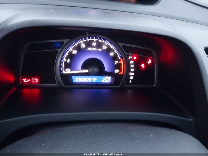 2009 Honda Civic Lx VIN: 2HGFA16539H350135 Lot: 43687272