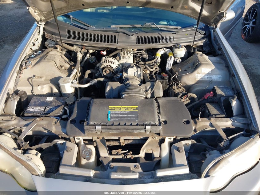 2001 Chevrolet Camaro VIN: 2G1FP32K112138192 Lot: 43687290