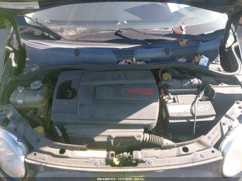 2012 Fiat 500 Pop VIN: 3C3CFFAR0CT296175 Lot: 43687373