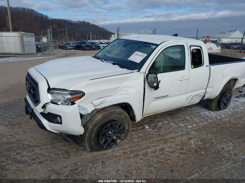 2021 Toyota Tacoma Sr5 V6 VIN: 3TYSZ5AN8MT048892 Lot: 43687399