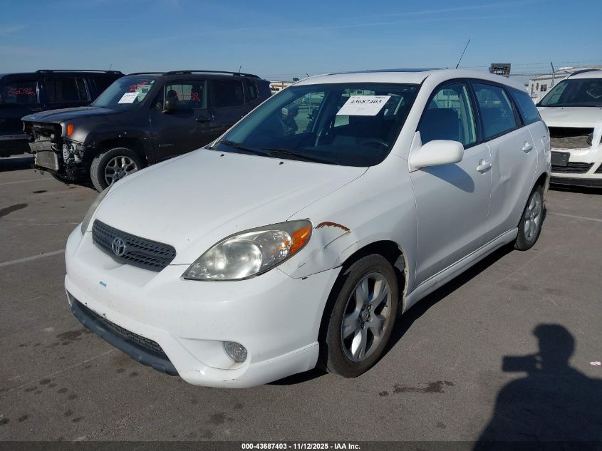 2008 Toyota Matrix Xr VIN: 2T1KR32E98C698506 Lot: 43687403