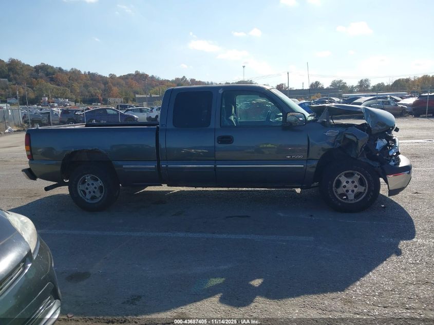 2001 Chevrolet Silverado 1500 Ls VIN: 2GCEC19T811197229 Lot: 43687405