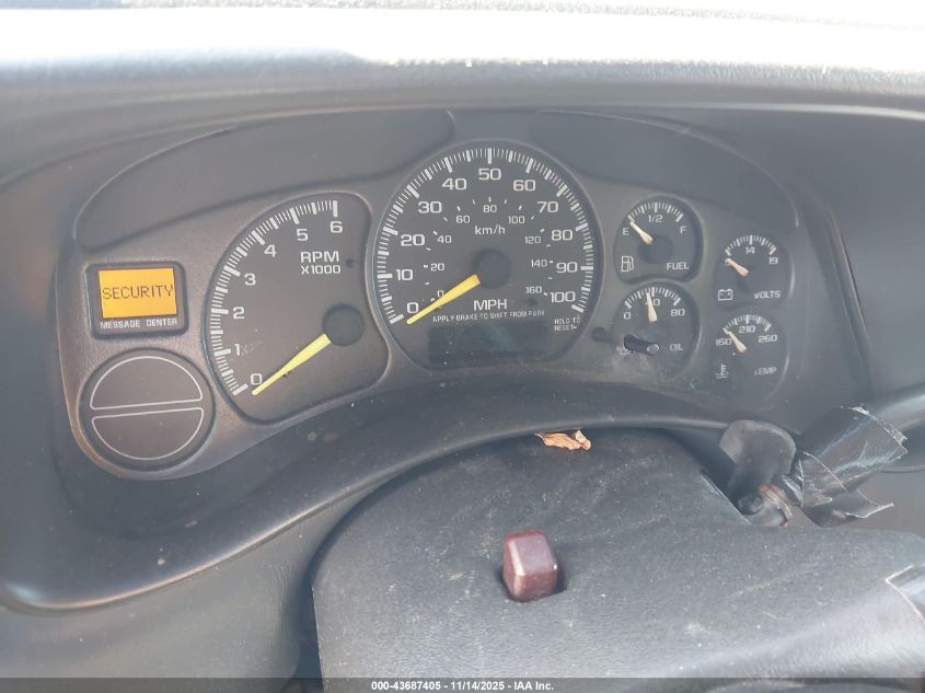 2001 Chevrolet Silverado 1500 Ls VIN: 2GCEC19T811197229 Lot: 43687405