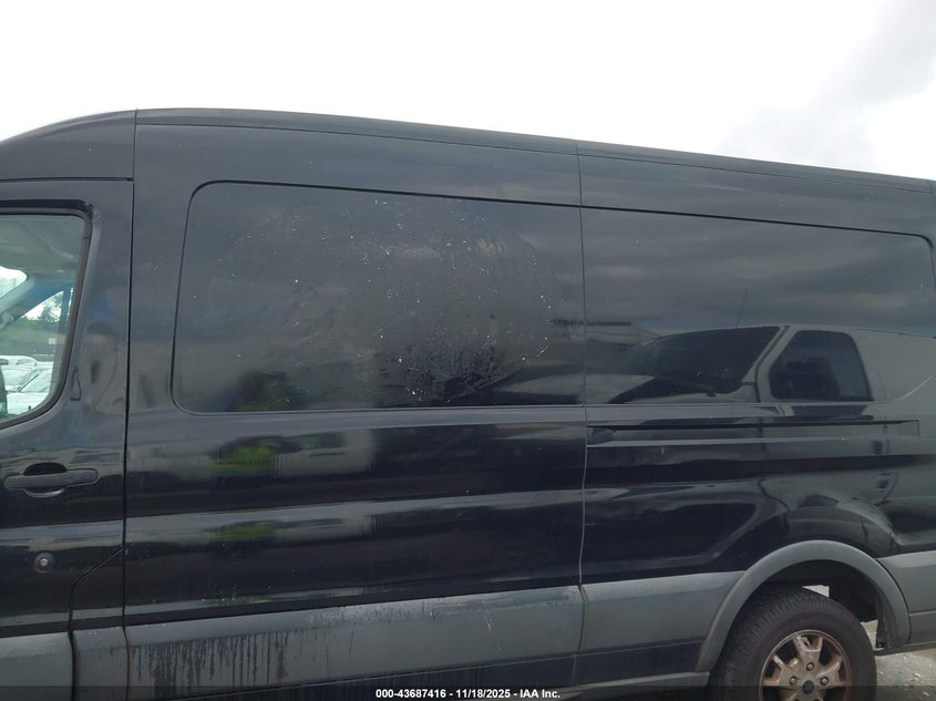 2015 Ford Transit-250 VIN: 1FTYR2CM9FKA75909 Lot: 43687416