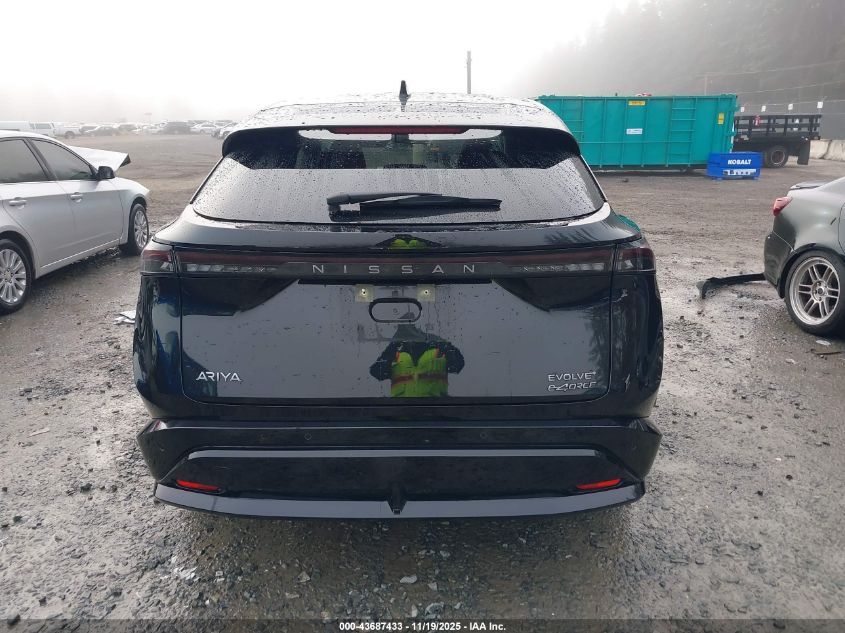 2025 Nissan Ariya Evolve+ VIN: JN8DF0BF4SM760577 Lot: 43687433