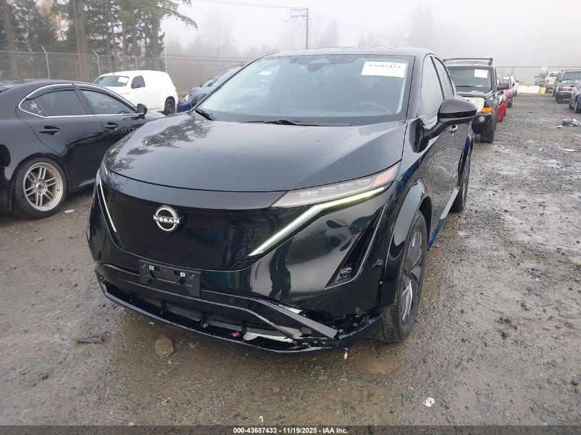 2025 Nissan Ariya Evolve+ VIN: JN8DF0BF4SM760577 Lot: 43687433