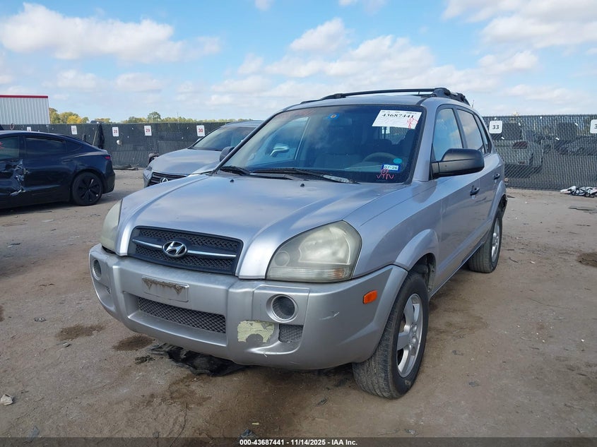 KM8JM12B45U194346 2005 HYUNDAI TUCSON photo no. 2