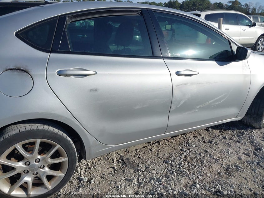 2013 Dodge Dart Sxt VIN: 1C3CDFBA4DD123393 Lot: 43687446