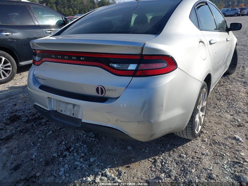 2013 Dodge Dart Sxt VIN: 1C3CDFBA4DD123393 Lot: 43687446