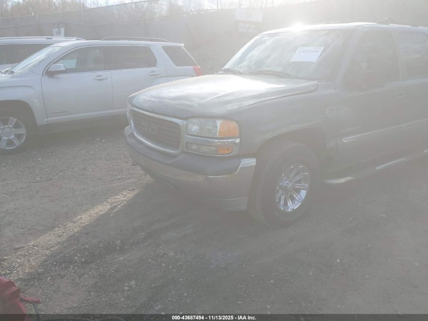 2001 GMC Yukon Xl 1500 Slt VIN: 3GKFK16T21G264060 Lot: 43687494