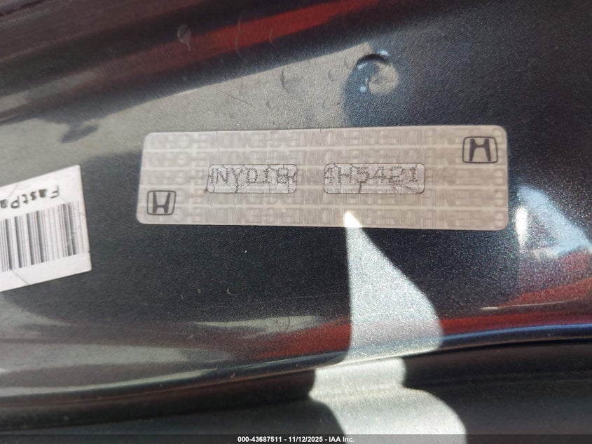 2HNYD18624H542122 2004 ACURA MDX photo no. 9