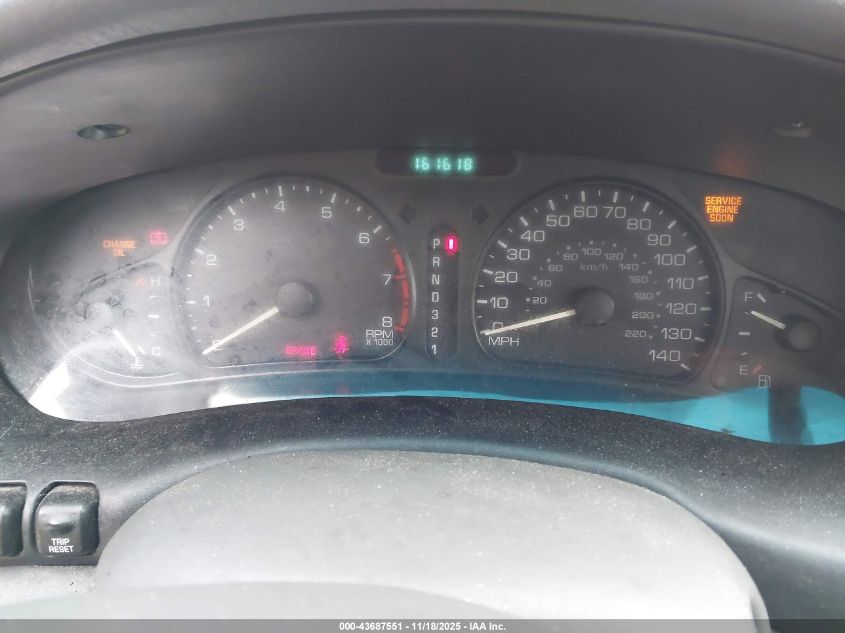 2000 Oldsmobile Intrigue Gx VIN: 1G3WH52H8YF305841 Lot: 43687551