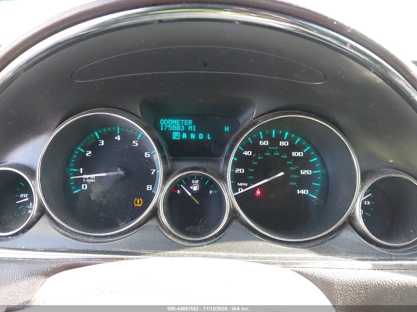 2015 Buick Enclave Leather VIN: 5GAKRBKD4FJ196653 Lot: 43687552