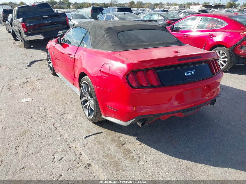 2015 Ford Mustang Gt Premium VIN: 1FATP8FF2F5358236 Lot: 43687565