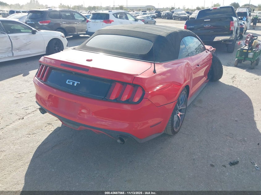 2015 Ford Mustang Gt Premium VIN: 1FATP8FF2F5358236 Lot: 43687565