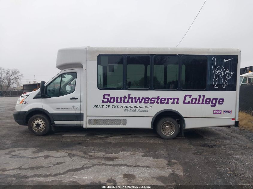 2019 Ford Transit-350 Cutaway VIN: 1FDES8PM7KKA63624 Lot: 43687578