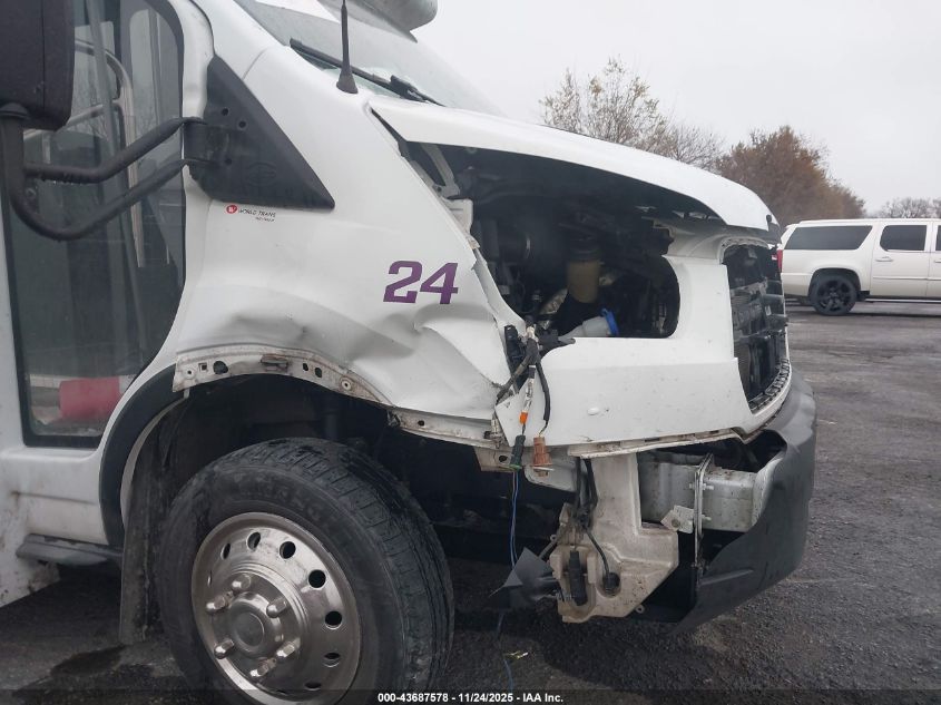 2019 Ford Transit-350 Cutaway VIN: 1FDES8PM7KKA63624 Lot: 43687578