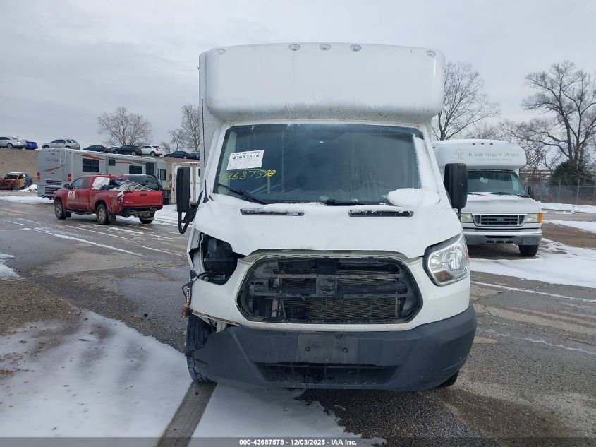 2019 Ford Transit-350 Cutaway VIN: 1FDES8PM7KKA63624 Lot: 43687578