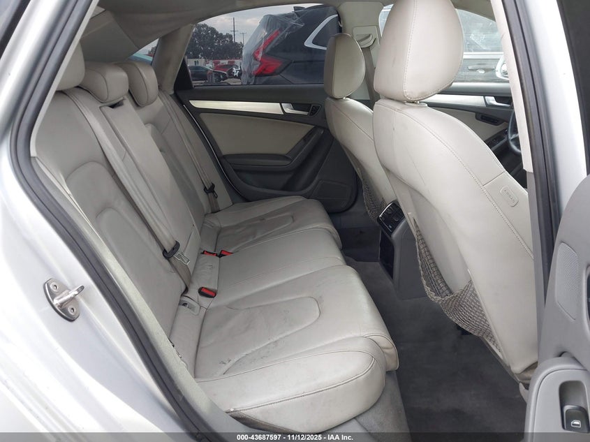 2009 Audi A4 2.0T Premium VIN: WAUSF78K89N019835 Lot: 43687597